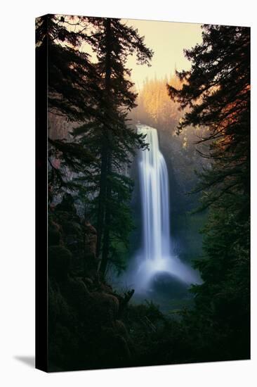 Dreamy Salt Creek Falls in Spring Central Oregon Cascades Wilderness Waterfall-Vincent James-Premier Image Canvas