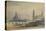 Dresden from the River Elbe, 1853-William Callow-Premier Image Canvas
