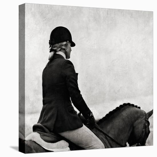 Dressage - The Rider-Pete Kelly-Stretched Canvas