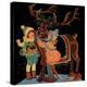 Dressing the Reindeer - Child Life-Hazel Frazee-Premier Image Canvas