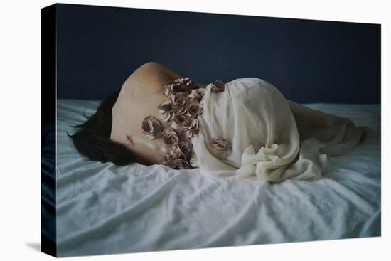 Dressing with Roses-Michalina Wozniak-Premier Image Canvas