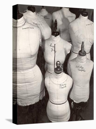 Dressmaker's Forms in Wardrobe Department at 20th Century Fox-Margaret Bourke-White-Premier Image Canvas