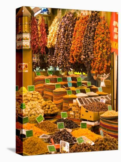 Dried Fruit and Spices for Sale, Spice Market, Istanbul, Turkey-Darrell Gulin-Premier Image Canvas