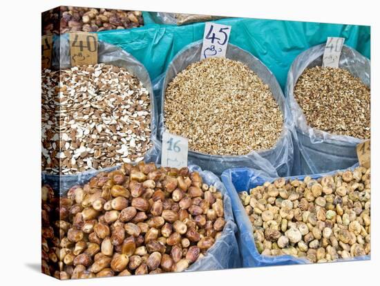 Dried Fruit For Sale, Souk in the Medina, Marrakech, Morocco, North Africa, Africa-Nico Tondini-Premier Image Canvas