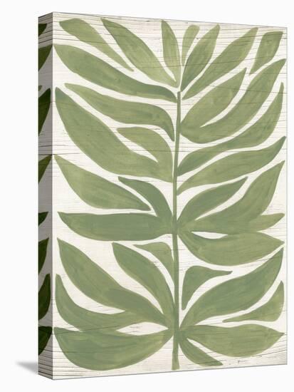 Driftwood Palm Leaf II-June Vess-Stretched Canvas