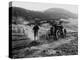 Drilling Rock, Montana, 1916-Asahel Curtis-Premier Image Canvas