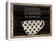 Drink Coffee-Dan Dipaolo-Stretched Canvas