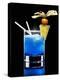 Drink Made with Blue Curaçao-Walter Pfisterer-Premier Image Canvas