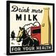 Drink more Milk for your Health-Retro Series-Stretched Canvas