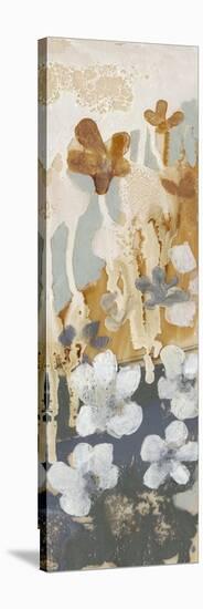 Drippy Flower Abstract II-Jennifer Goldberger-Stretched Canvas