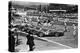 Drivers at the start of a race, England 1958-null-Stretched Canvas