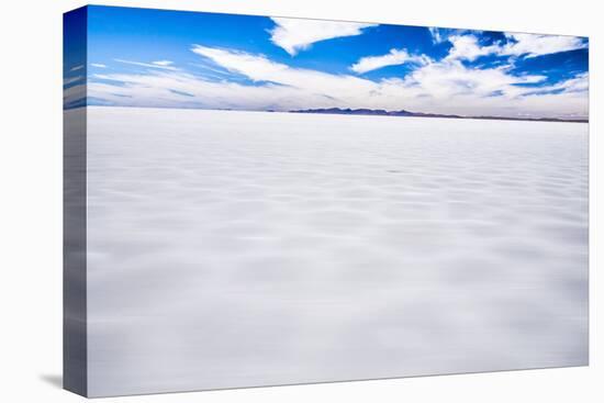 Driving Through Uyuni Salt Flats (Salar De Uyuni), Uyuni, Bolivia, South America-Matthew Williams-Ellis-Premier Image Canvas
