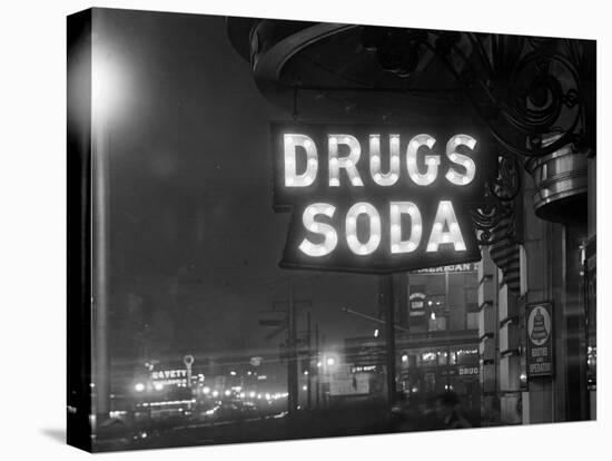 Drug Store Sign-null-Premier Image Canvas