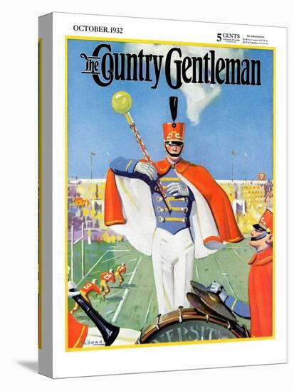 "Drum Major," Country Gentleman Cover, October 1, 1932-Hallman-Premier Image Canvas