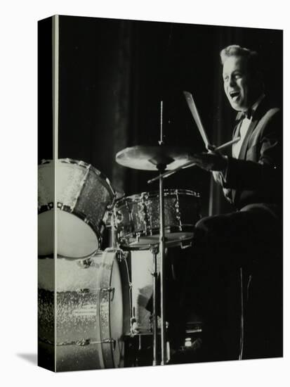 Drummer and Vocalist Mel Torme on Stage at the Bristol Hippodrome, 1950S-Denis Williams-Premier Image Canvas