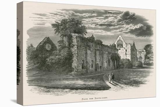 Dryburgh Abbey, from the South-East-Alexander Francis Lydon-Premier Image Canvas