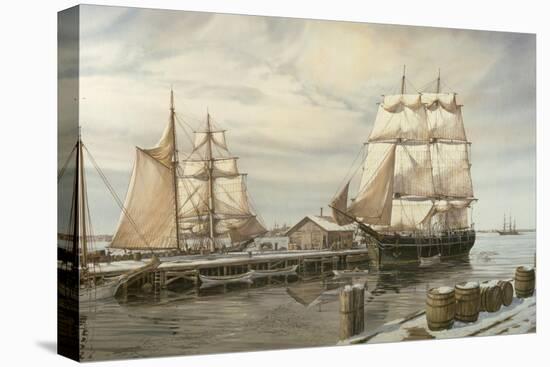 Drying Sails - New Bedford-Jack Wemp-Premier Image Canvas