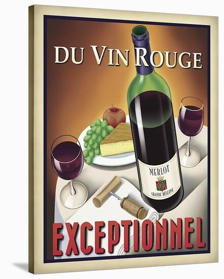 Du Vin Rouge Exceptionnel-Steve Forney-Stretched Canvas