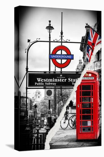 Dual Torn Posters Series - London-Philippe Hugonnard-Premier Image Canvas