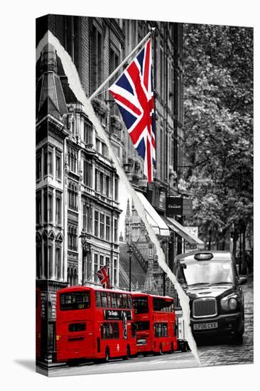 Dual Torn Posters Series - London-Philippe Hugonnard-Premier Image Canvas