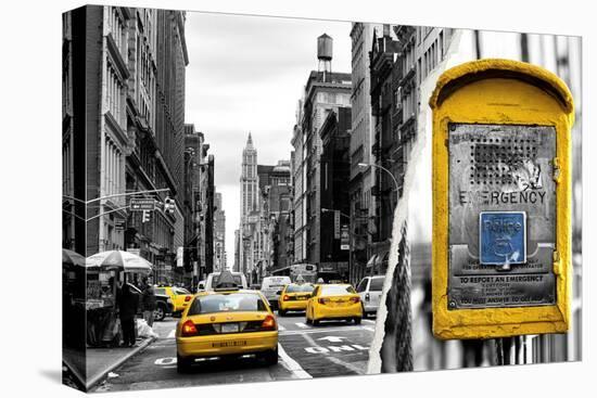 Dual Torn Posters Series - New York City-Philippe Hugonnard-Premier Image Canvas