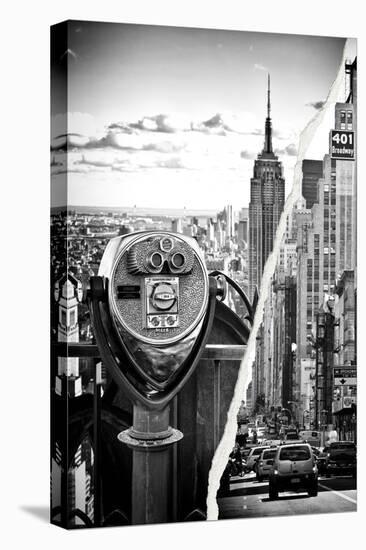 Dual Torn Posters Series - New York City-Philippe Hugonnard-Premier Image Canvas