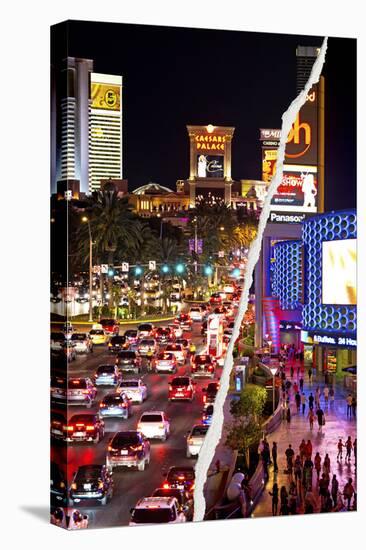 Dual Torn Posters Series - Vegas-Philippe Hugonnard-Premier Image Canvas