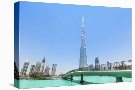 Dubai Burj Khalifa, Dubai City, United Arab Emirates, Middle East-Neale Clark-Premier Image Canvas