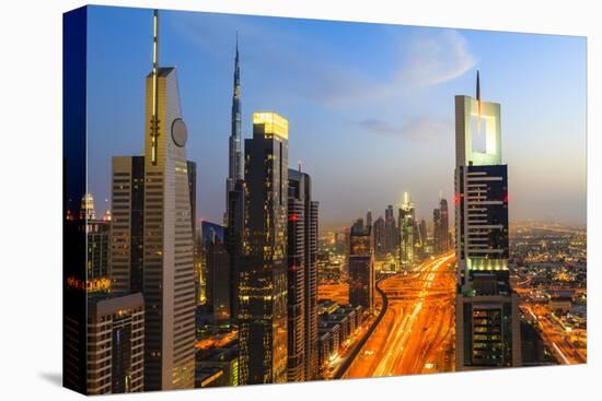 Dubai Cityscape-Fraser Hall-Premier Image Canvas