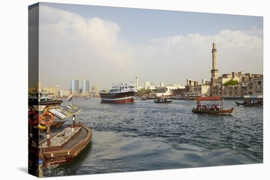 Dubai Creek, Dubai, United Arab Emirates, Middle East-Mark Mawson-Premier Image Canvas