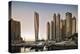 Dubai Marina at Sunset with the Cayan Tower (Infinity Tower)-Cahir Davitt-Premier Image Canvas
