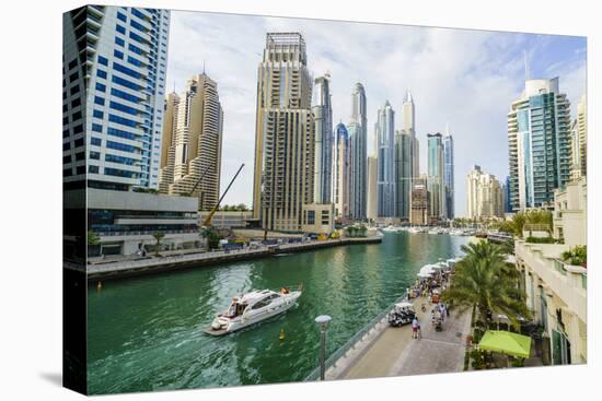 Dubai Marina, Dubai, United Arab Emirates, Middle East-Fraser Hall-Premier Image Canvas