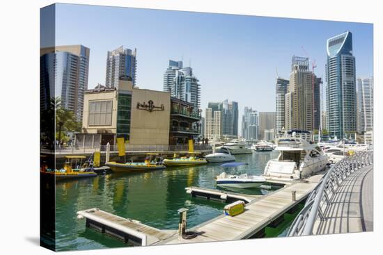 Dubai Marina, Dubai, United Arab Emirates, Middle East-Fraser Hall-Premier Image Canvas