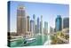 Dubai Marina Skyline and Harbour, Dubai City, United Arab Emirates, Middle East-Neale Clark-Premier Image Canvas