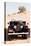 Dubai UAE - Classic Black Land Rover-Philippe HUGONNARD-Premier Image Canvas