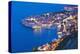 Dubrovnik Old Town at Night, Taken from Zarkovica Hill, Dalmatian Coast, Adriatic, Croatia, Europe-Matthew Williams-Ellis-Premier Image Canvas