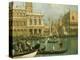Ducal Palace and St Marks Venice Detail-Canaletto-Premier Image Canvas