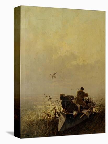 Duck Hunting, 1905-Evgeny Alexandrovich Tichmenev-Premier Image Canvas