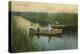 Duck Hunting, Men in Rowboats-null-Stretched Canvas