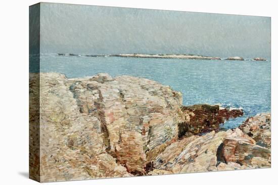 Duck Island-Frederick Childe Hassam-Stretched Canvas