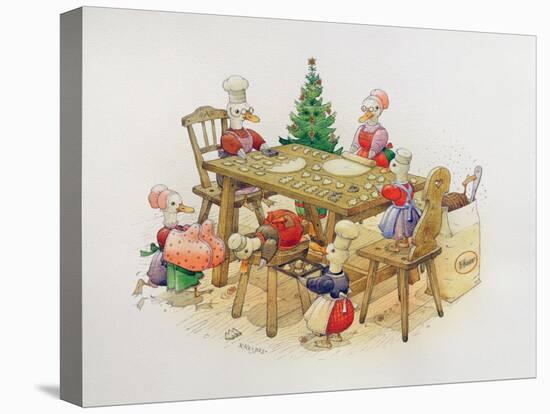 Duck's Christmas, 1999-Kestutis Kasparavicius-Premier Image Canvas