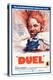 Duel, New Zealand poster, Dennis Weaver, 1971-null-Stretched Canvas