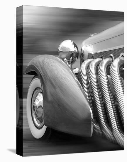 Duesenberg in Motion-Richard James-Stretched Canvas