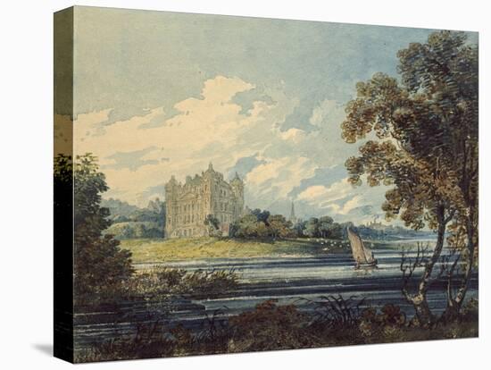 Duff House, Banff, 1794 (Watercolour, with Some Scratching Out, over Indications in Graphite)-Thomas Girtin-Premier Image Canvas