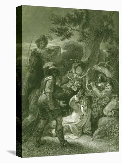 Duke of Monmouth Taken after the Battle of Sedgemoor-Ludwig Deutsch-Premier Image Canvas