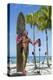 Duke Paoa Kahanamoku, Waikiki Beach, Honolulu, Oahu, Hawaii, United States of America, Pacific-Michael DeFreitas-Premier Image Canvas