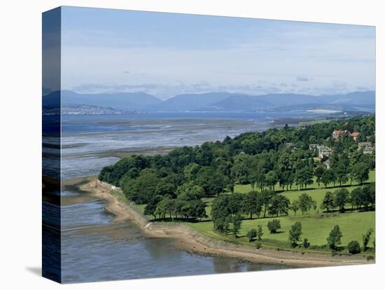 Dumbarton Castle on the North Shore of the River Clyde, Dunbartonshire, UK-Adam Woolfitt-Premier Image Canvas