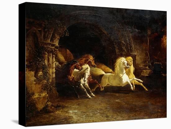 Duncan's Horses-John Frederick Herring I-Premier Image Canvas