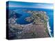 Dunedin, Otago Peninsula Harbor and Pacific Ocean, New Zealand-David Wall-Premier Image Canvas