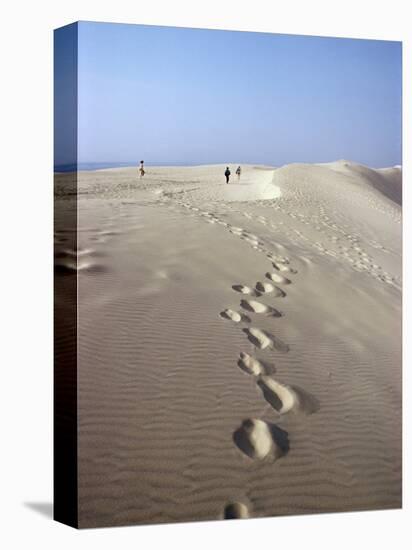 Dunes Du Pilat, Guyenne, Near Bordeaux, Aquitaine, France-Adam Woolfitt-Premier Image Canvas